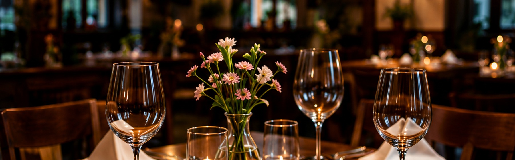Gedeckter Tisch