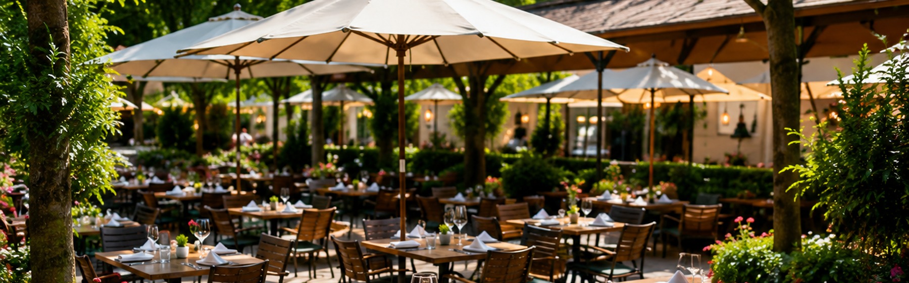 Biergarten / Terrasse